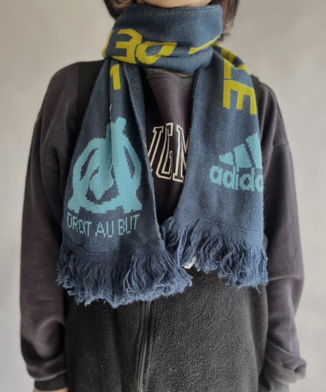 【USED】 Knit Soccer Muffler  MARSEILLE / 240108-009