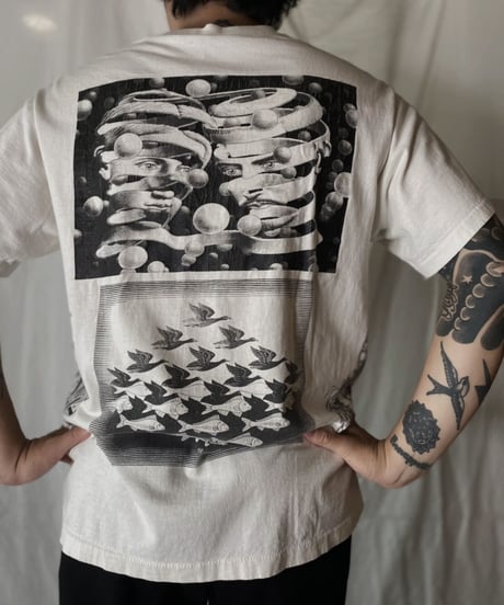 【USED】 S/S T-shirt M.C.Escher②/210617-037