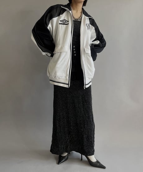 【USED】 Lame Camisole Long One-Piece/ 240224-038