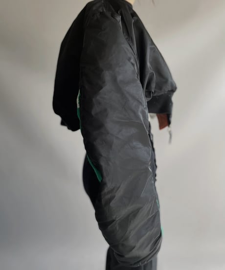 【RE;CIRCLE】 RE MA1×Soccer Muffler Short Jacket / 240118-014
