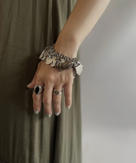 【USED】 Silver 925 Charm Bracelet / 230826-003