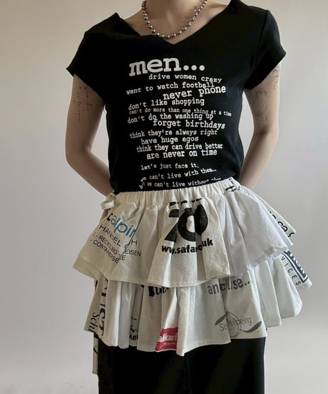 【RE;CIRCLE】 Re Eco Bag Maki Skirt /  250626-011