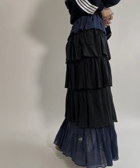 【RE;CIRCLE】 RE Indian Cotton Skirt / 220503-012
