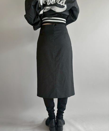 【USED】 Slit Long Skirt / 251213-003