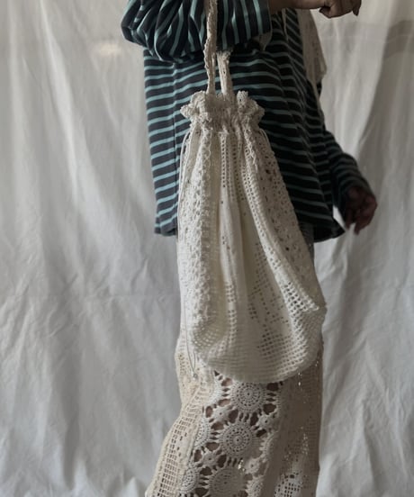 【RE;CIRCLE】 RE Crochet Purse①/210611-032