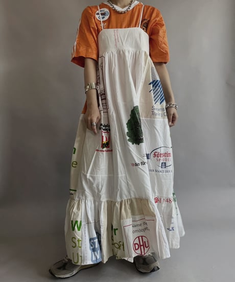 【RE;CIRCLE】RE Eco-Friendly Bag Camisole Long One-piece / 230525-013