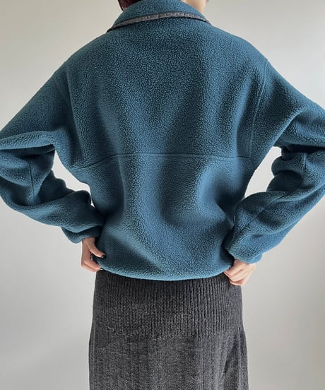 【USED】 Made in USA 80~90's Patagonia Synchilla Snap T /241228-022