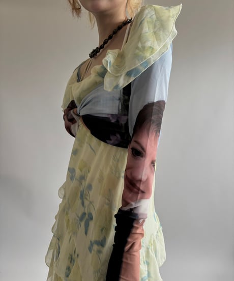【USED】 Design Bra Top & Sleeve  / 250531-003