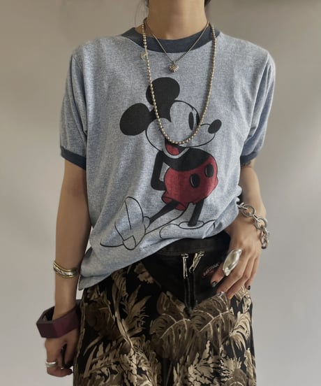 【USED】S/S Mickey Ringer T-Shirt / 230715-003