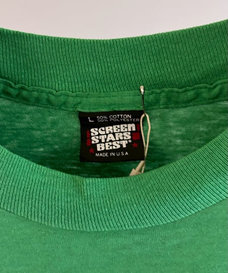 【USED】 80~90's Made in USA SCREEN STARS BEST Graphic T-Shirt / 260607-022