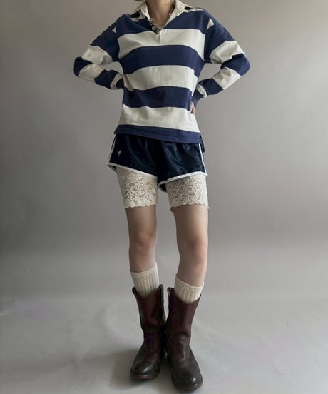 【USED】 DONMOOR Made in USA Rugby Shirt / 260228-003