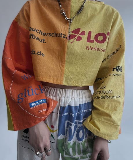 【RE;CIRCLE】 RE Eco-Friendly Bag Top Yellow & Orange / 220804-005