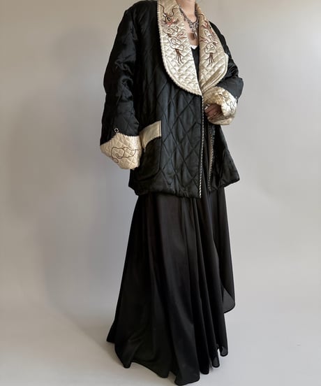 【USED】 50's Vintage Souvenir Gown /250104-012