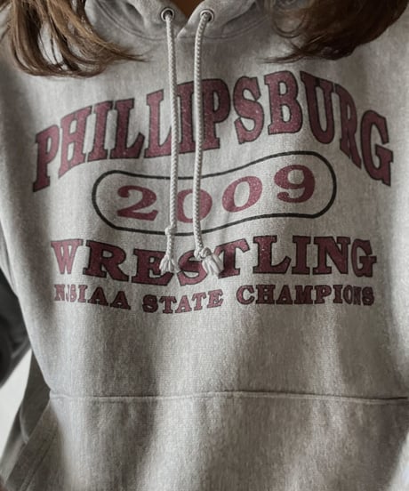 【USED】   Champion Reverse Weave Hoodie PHILLPSBURG/211007-027