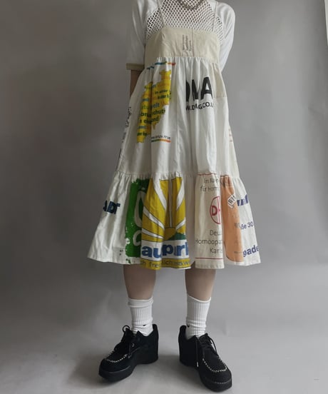 【RE;CIRCLE】RE Eco-Friendly Bag Camisole Middle One-piece / 230427-017
