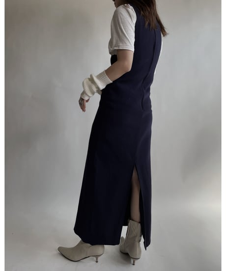 【USED】 Wool Mix N/S One-piece / 220409-028