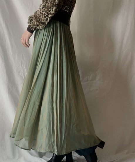 【USED】See-through Long Skirt/210217-046