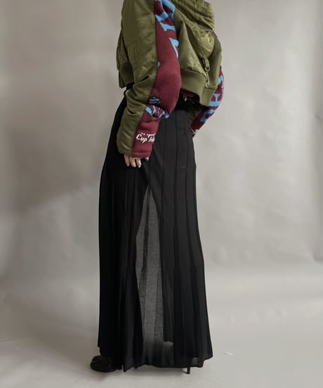 【RE;CIRCLE】 RE Short Soccer Muffler MA-1 / 230126-019