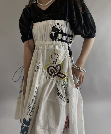 【RE;CIRCLE】RE Eco-Friendly Bag Code Camisole Middle One-piece / 240516-029