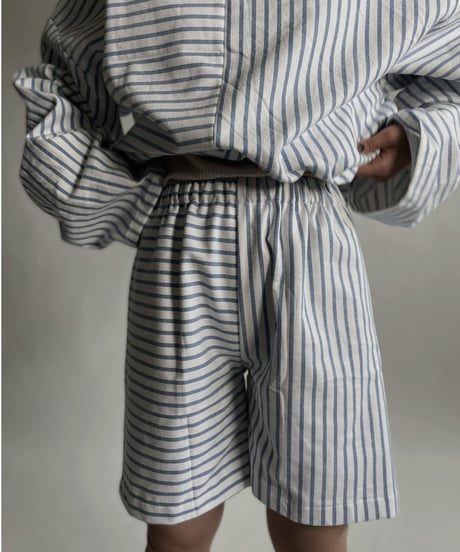 【RE;CIRCLE】 RE Netherlands Sheets Border Switch Shorts / 220423-005