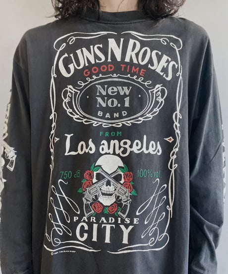 【USED】  Band T-shirt GUNS・N'・ROSES 1991s /230703-015