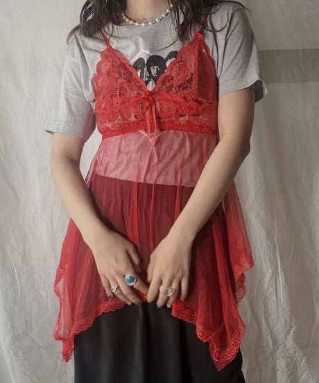 【USED】 Slip Camisole/210630-021