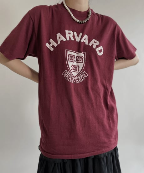 【USED】 Short Sleeves T-shirt HARVARD / 220507-004