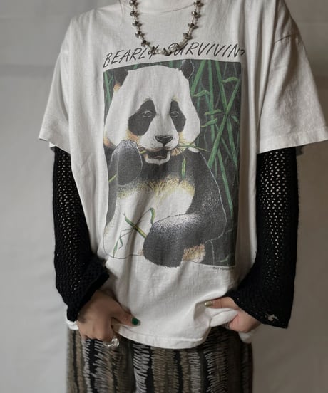 【USED】  S/S T-shirt BEARLY SURVIVING/20210819-002