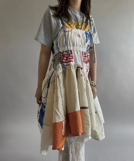 【RE;CIRCLE】RE Eco-Friendly Bag Code Camisole Middle One-piece / 240613-007