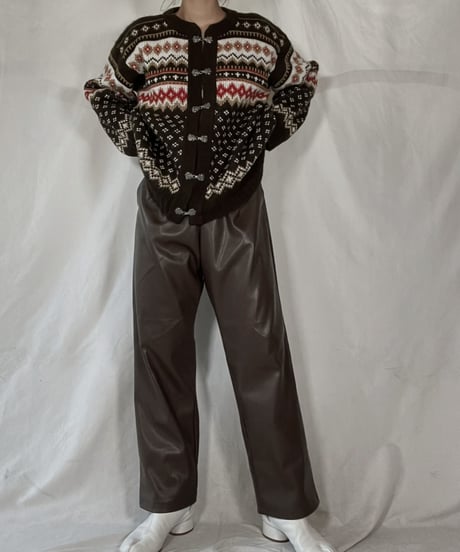【USED】     Nordic sweater/211216-035