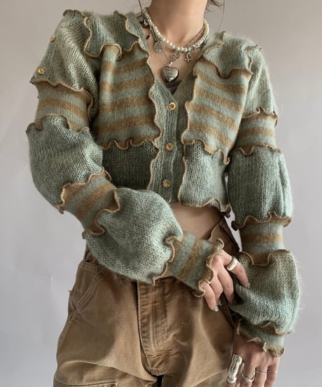 【RE;CIRCLE】 RE Mellow Knit Cardigan /  241121-001