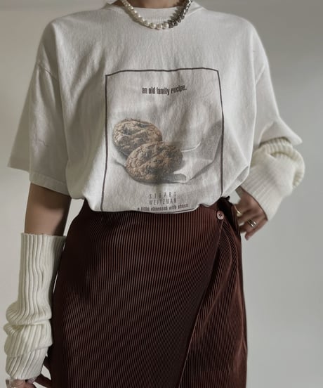 【USED】 Short Sleeves T-shirt “Cookie” / 220507-010