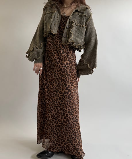 【RE;CIRCLE】 RE Mellow Knit Cardigan Top  /  241226-002