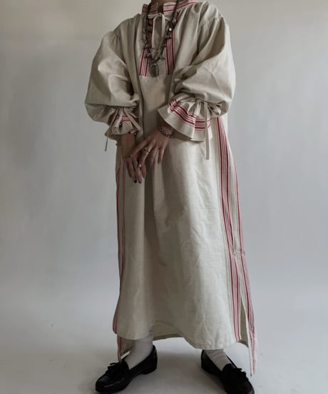 【RE;CIRCLE】RE EURO Table Cloth One-piece Red / 220512-007