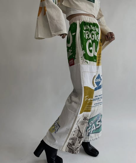 【RE;CIRCLE】 RE Eco-Friendly Bag Straight Pants / 220825-005