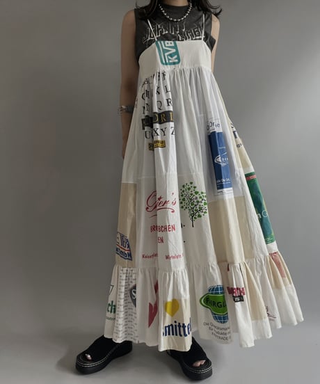 【RE;CIRCLE】RE Eco-Friendly Bag Camisole Long One-piece / 230622-001