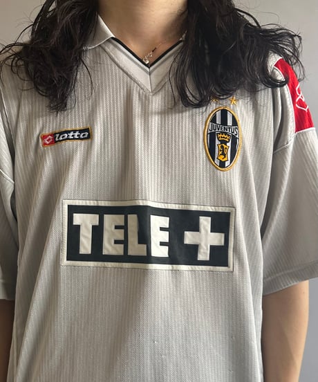 【USED 】Lotto JUVENTS Soccer Shirt /240603-020