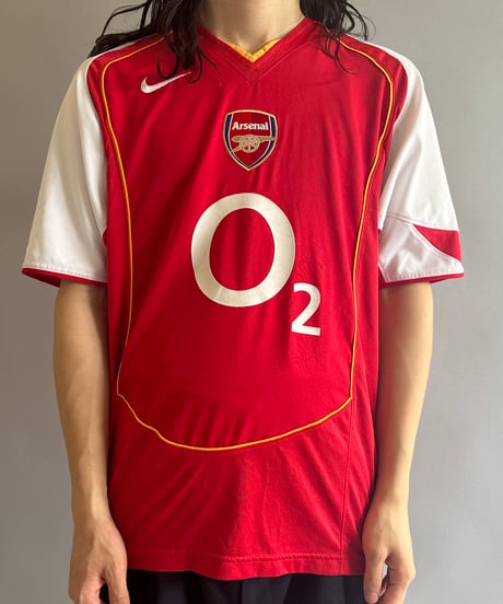 【USED 】Nike ARSENAL Soccer Shirt /240603-062