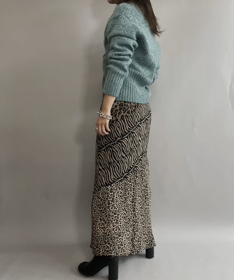 【USED】  Knit Cardigan / 221015-025