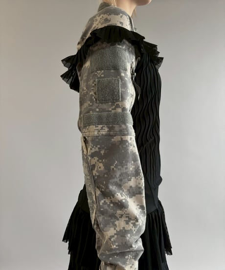 【USED】 Made In ITALY SAVE THE QUEEN Tiered Frill N/S One-Piece /251101-023