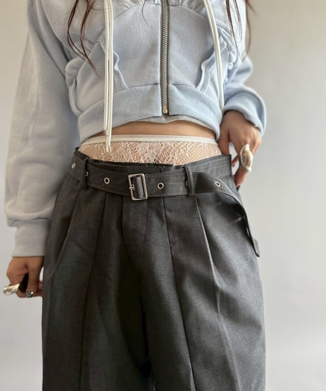 【RE;CIRCLE】 RE Suit Wide Pants 9/10L/ 251002-014