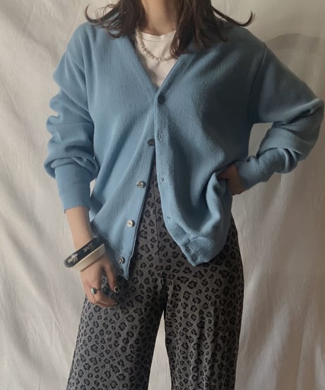 【USED】 Acrylic Knit Cardigan② /210303-002