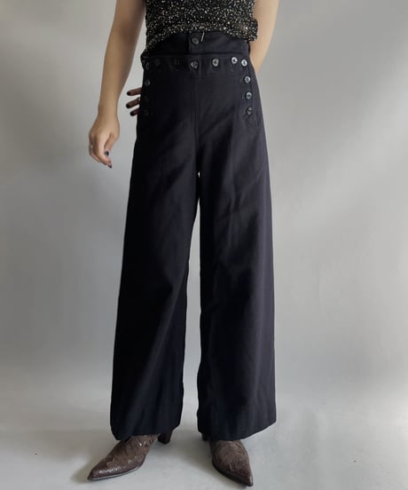 【USED 】Military Sailor Pants/ 231112-027