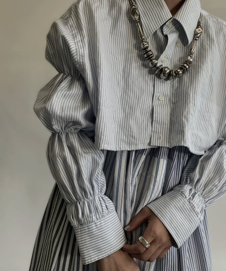 【RE;CIRCLE】 RE Puff Sleeved Shirt / 220630-010