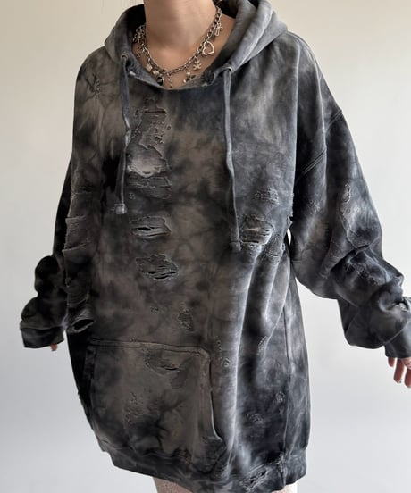 【USED】 Damage Parka  /250322-025