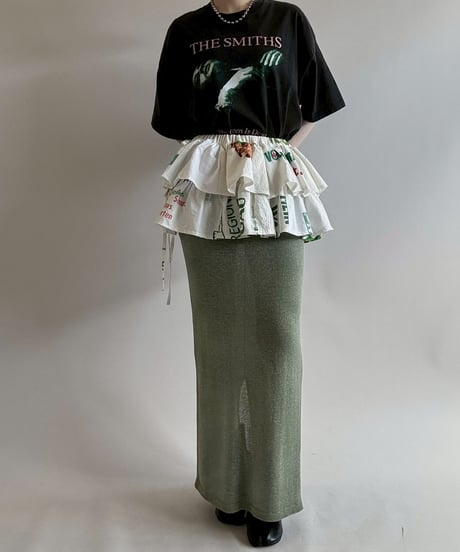 【RE;CIRCLE】 Re Eco Bag Maki Skirt /  250626-012