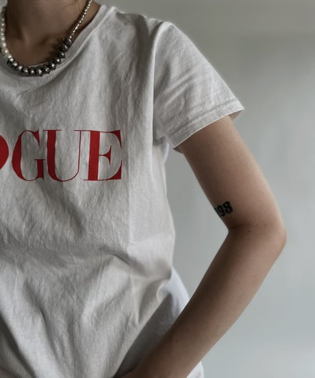 【USED】 Short Sleeved T-shirt "VOGUE" / 220604-028