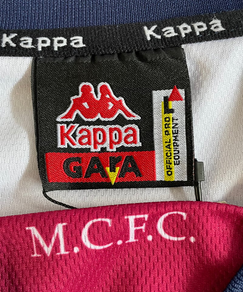 Kappa Manchester City GARA シャツ USED】Kappa MANCHESTER CITY Soccer Shirt /2408
