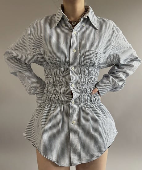 【RE;CIRCLE】 RE Shirring Shirt / 260504-001