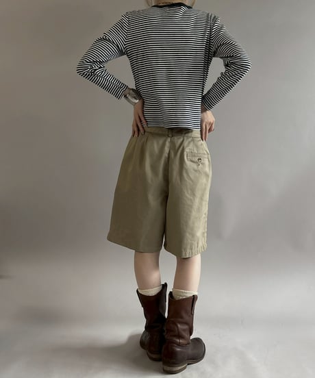 【USED】 LANDS' END Chino Shorts /260502-025